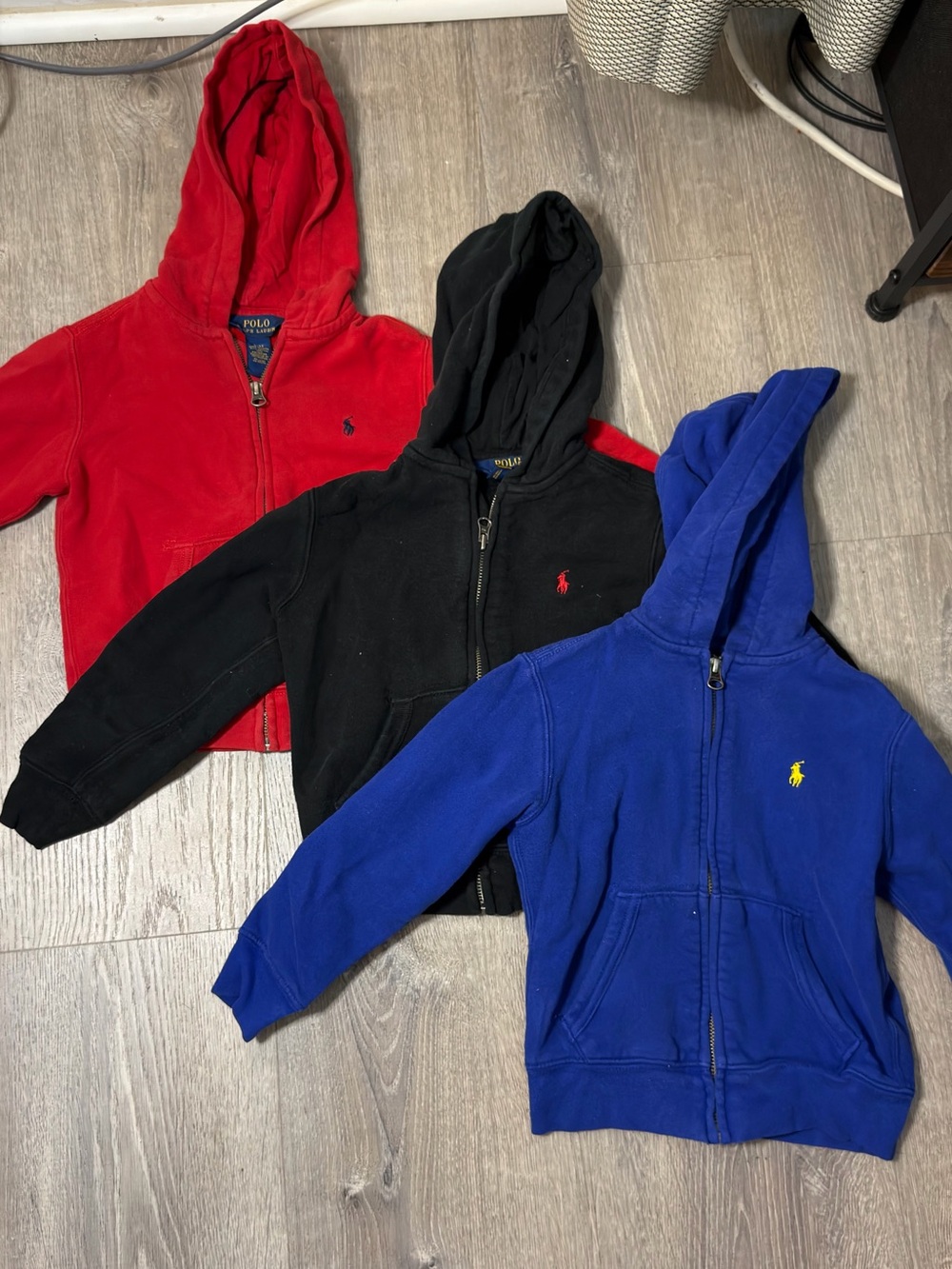 Polo by Ralph Lauren Kids Hoodies - Red, Black, Blue